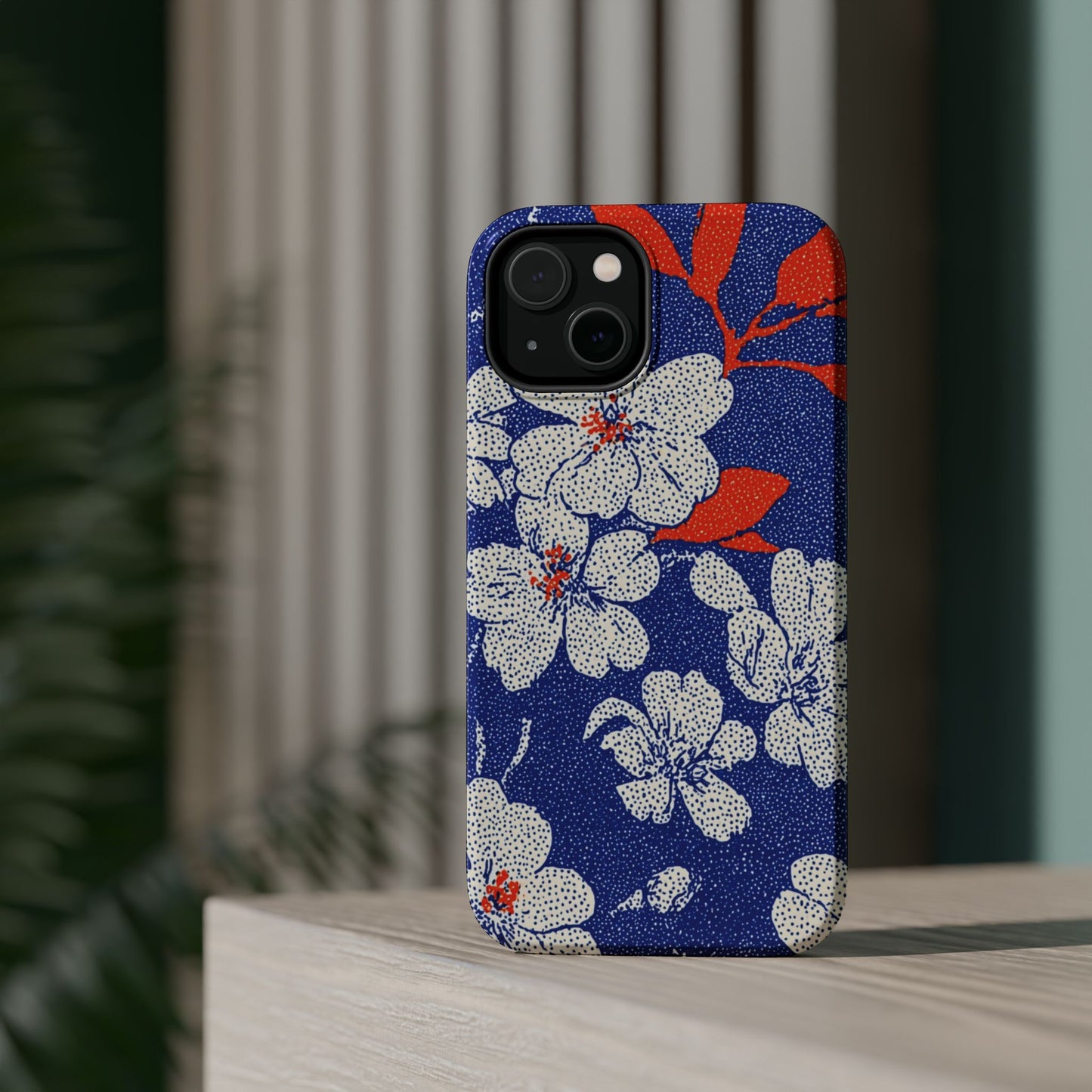 Floral Magnetic Phone Case - Durable Impact-Resistant Cover, Stylish Protection for Your Phone, Perfect Gift for Tech Lovers, Summer [...]