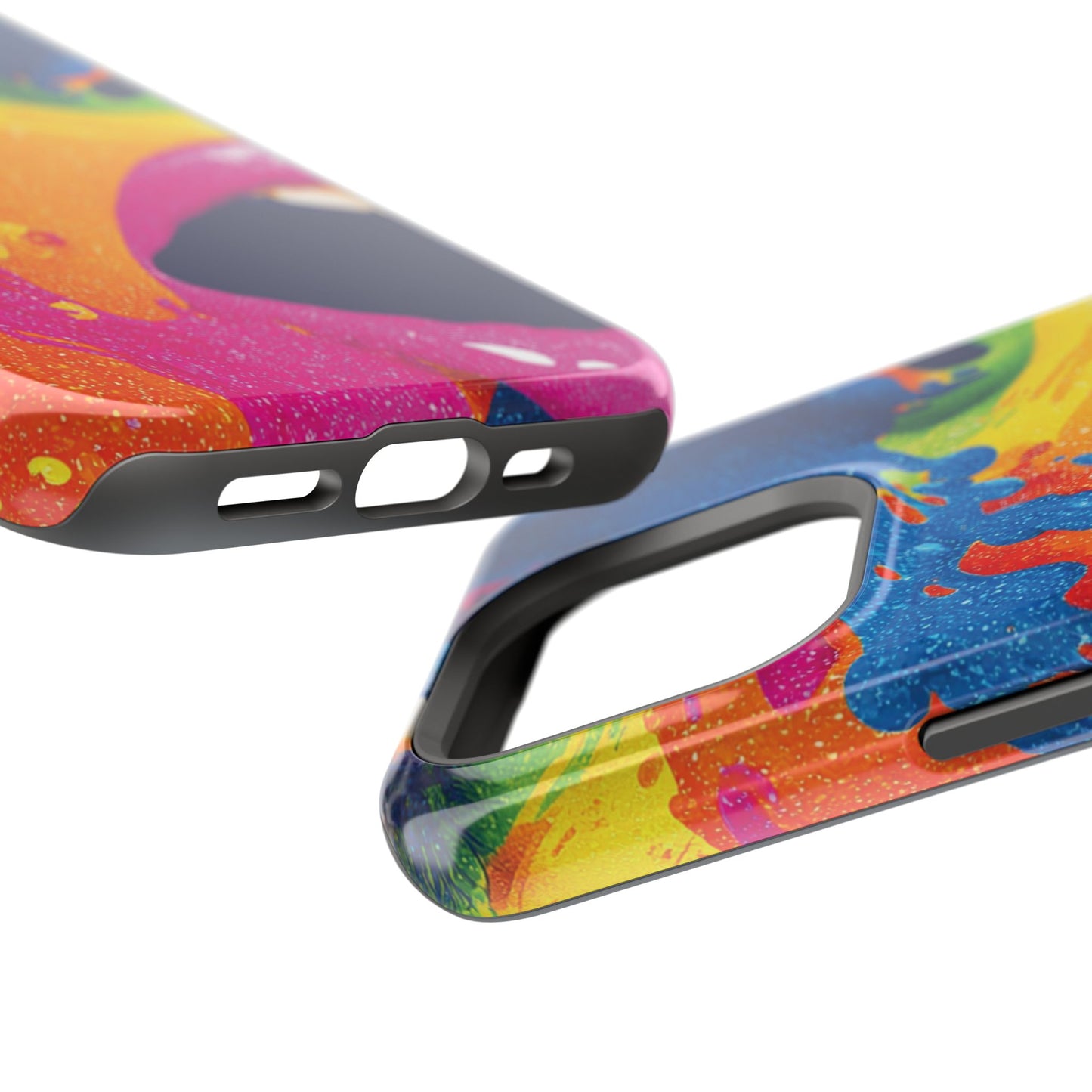 Vibrant Phone Cases with Impact Resistance, Colorful Phone Cover, Durable Mobile Case, Trendy Tech Accessories, Gift for Her