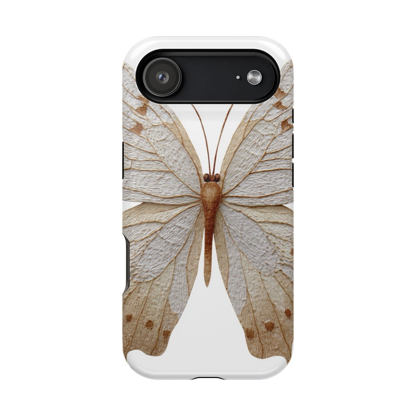 Butterfly Impact-Resistant Phone Case, Nature Lover Gift, Durable Phone Cover, Eco-Friendly Accessories, Unique Butterfly Design