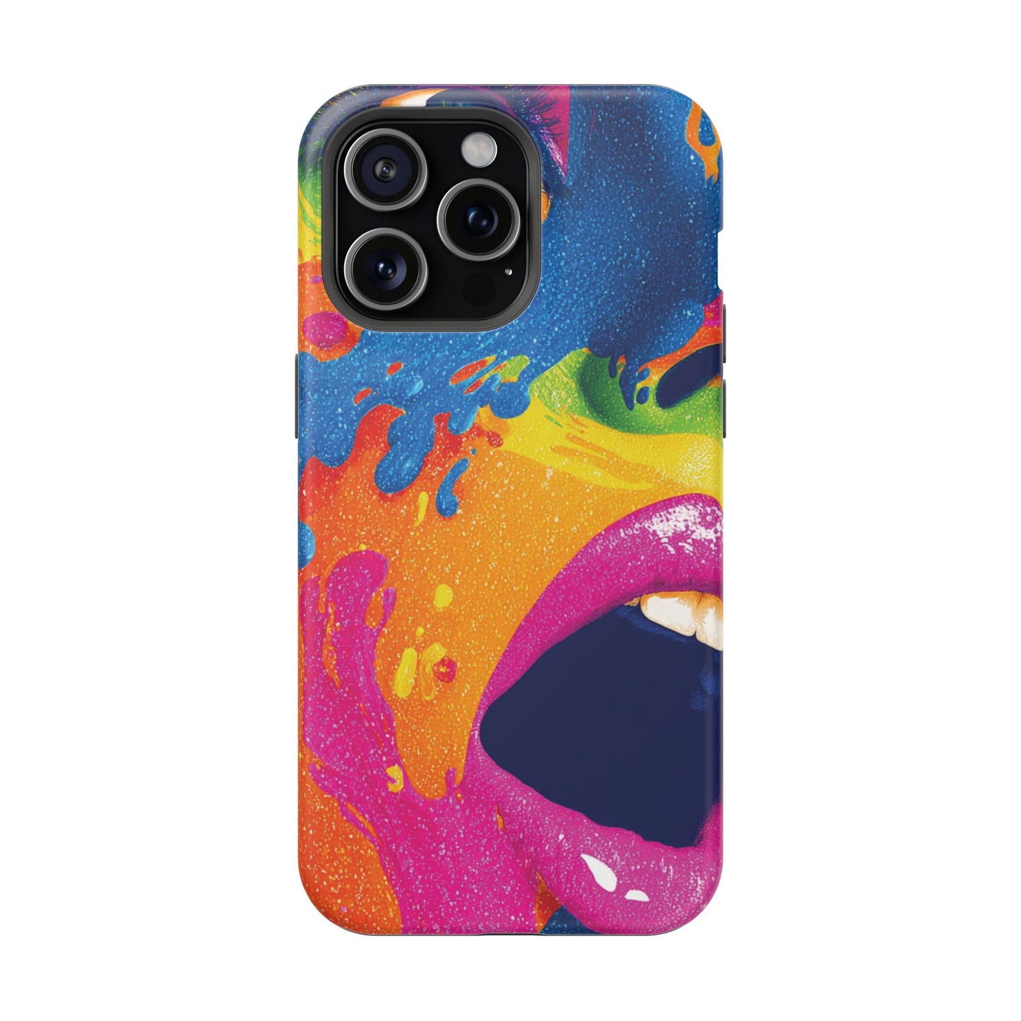 Vibrant Phone Cases with Impact Resistance, Colorful Phone Cover, Durable Mobile Case, Trendy Tech Accessories, Gift for Her