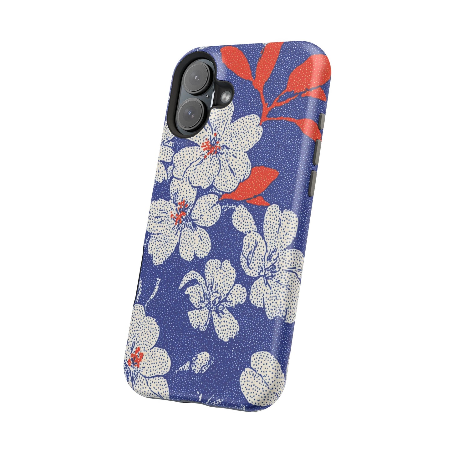 Floral Magnetic Phone Case - Durable Impact-Resistant Cover, Stylish Protection for Your Phone, Perfect Gift for Tech Lovers, Summer [...]
