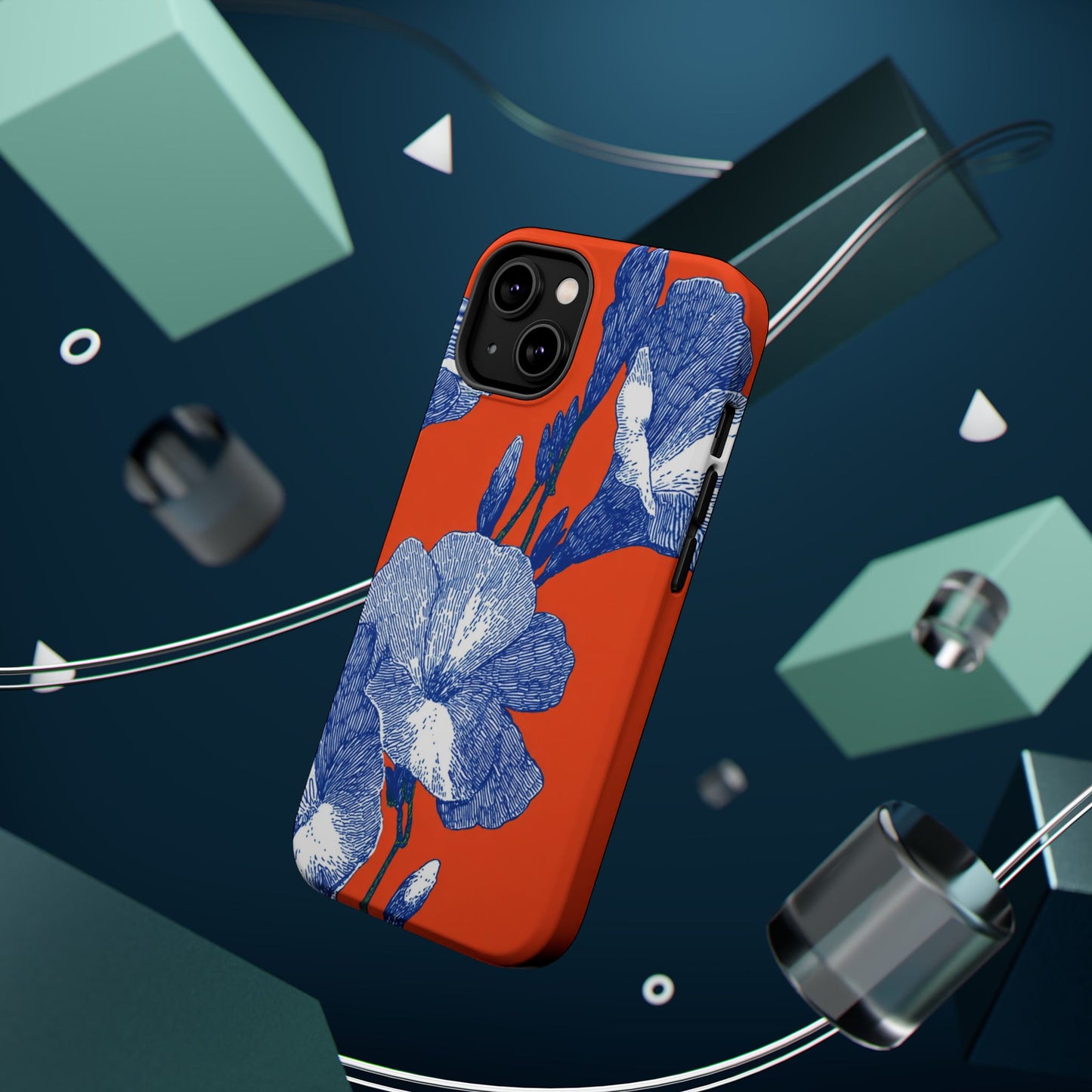 Floral Magnetic Phone Cases - Durable, Stylish, Perfect Gift, Phone Protection, Technology Accessories