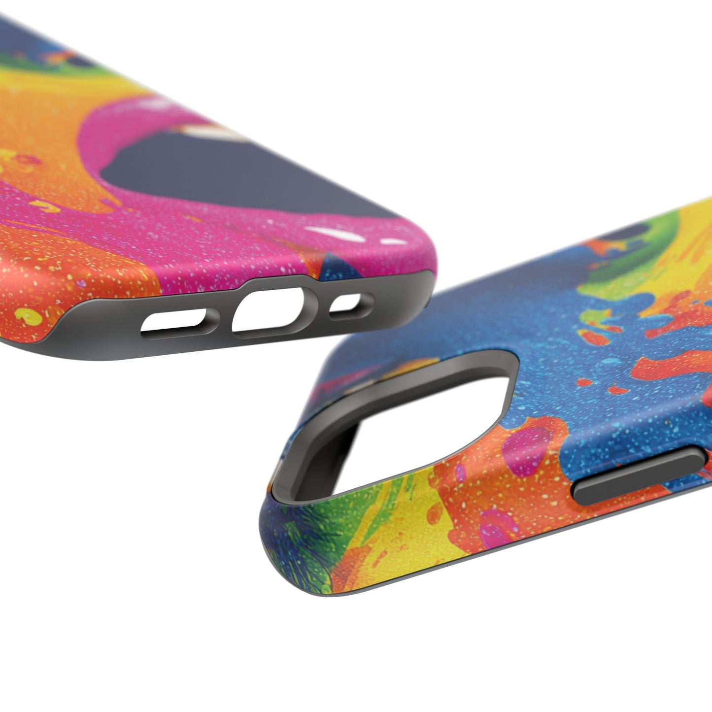 Vibrant Phone Cases with Impact Resistance, Colorful Phone Cover, Durable Mobile Case, Trendy Tech Accessories, Gift for Her