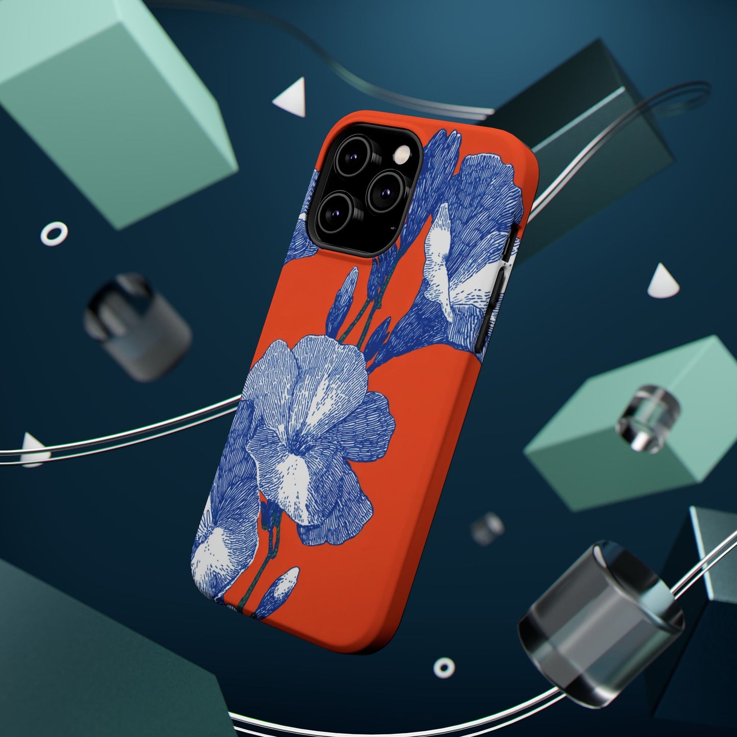 Floral Magnetic Phone Cases - Durable, Stylish, Perfect Gift, Phone Protection, Technology Accessories