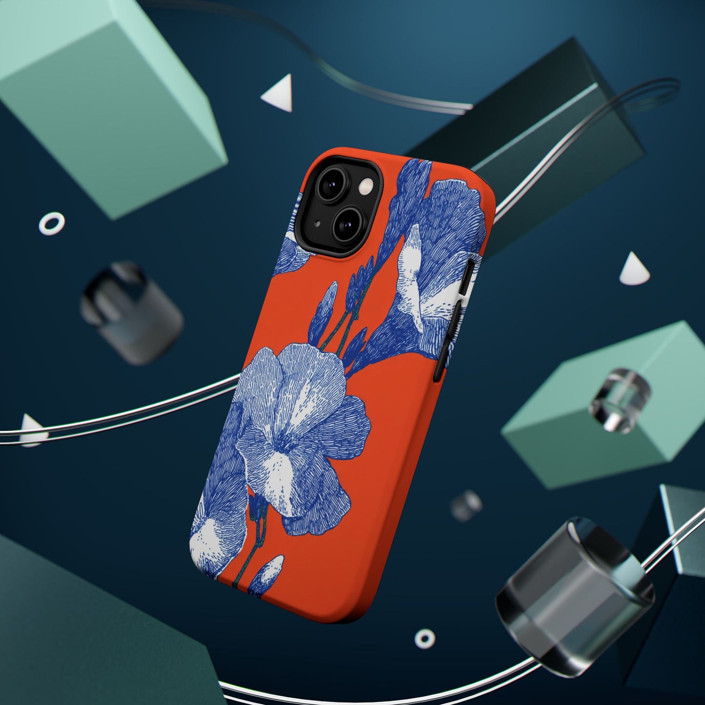 Floral Magnetic Phone Cases - Durable, Stylish, Perfect Gift, Phone Protection, Technology Accessories