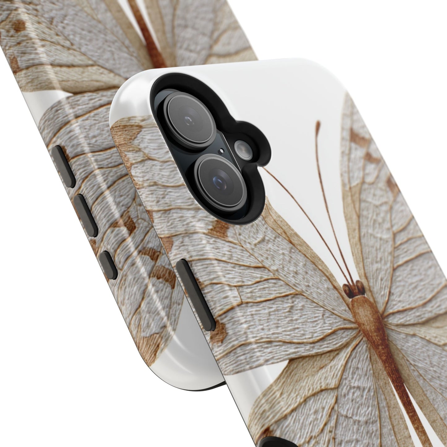 Butterfly Impact-Resistant Phone Case, Nature Lover Gift, Durable Phone Cover, Eco-Friendly Accessories, Unique Butterfly Design