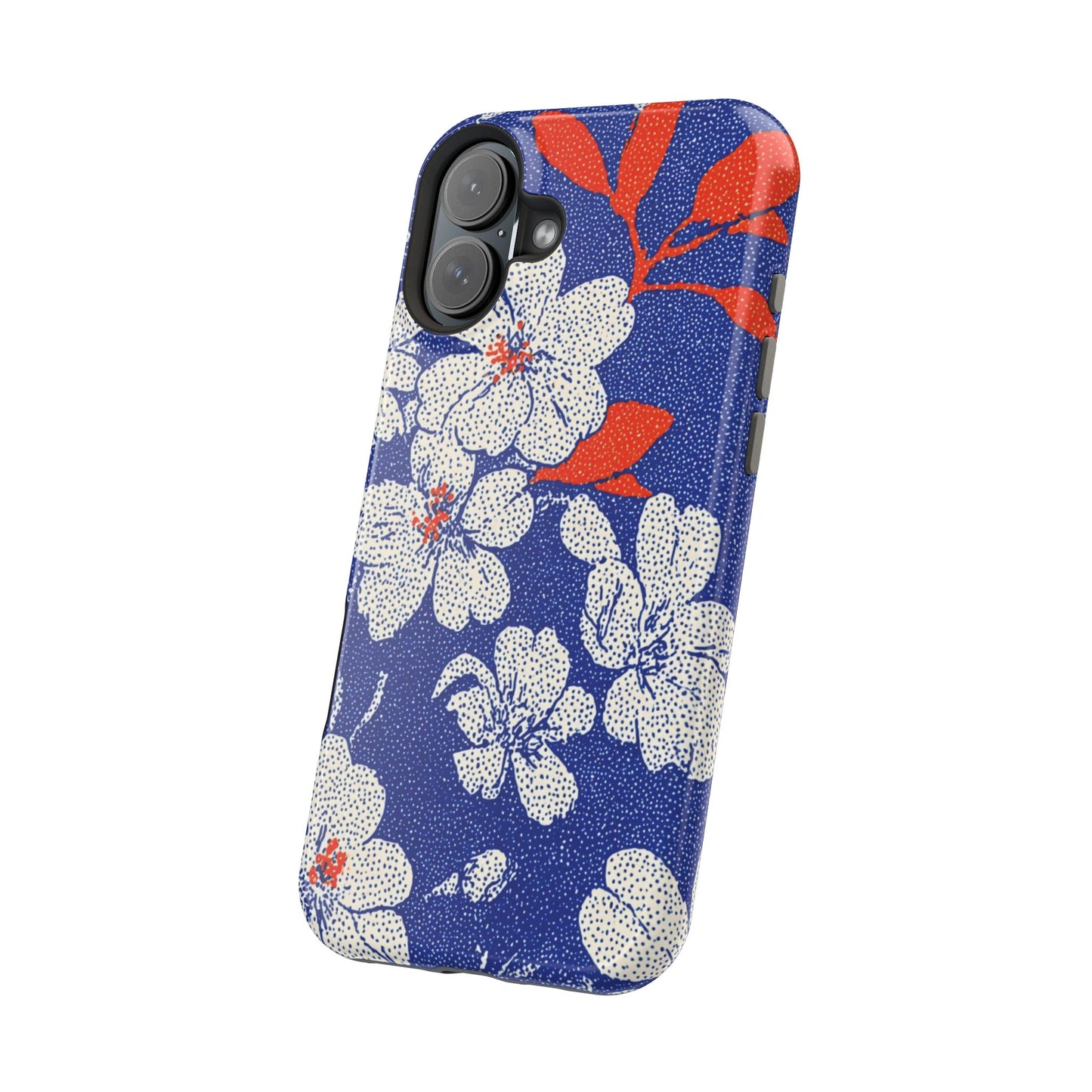 Floral Magnetic Phone Case - Durable Impact-Resistant Cover, Stylish Protection for Your Phone, Perfect Gift for Tech Lovers, Summer [...]