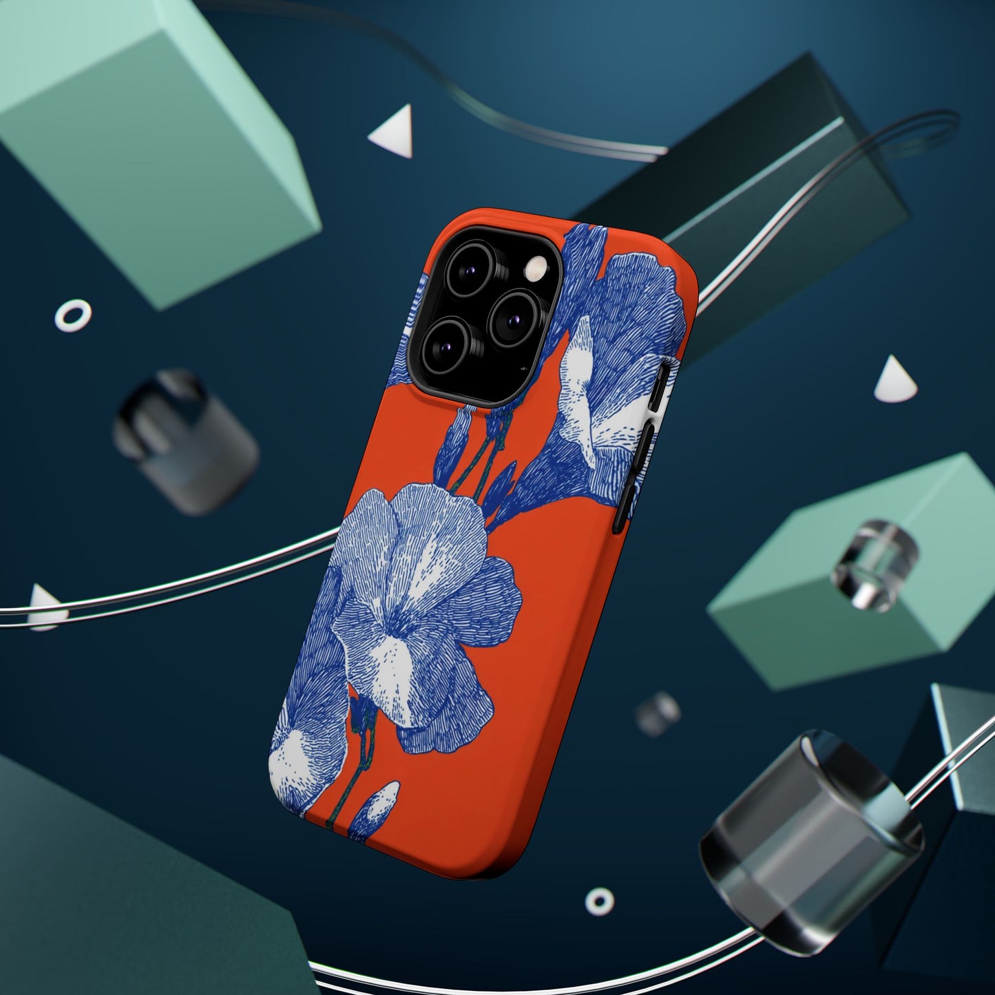 Floral Magnetic Phone Cases - Durable, Stylish, Perfect Gift, Phone Protection, Technology Accessories