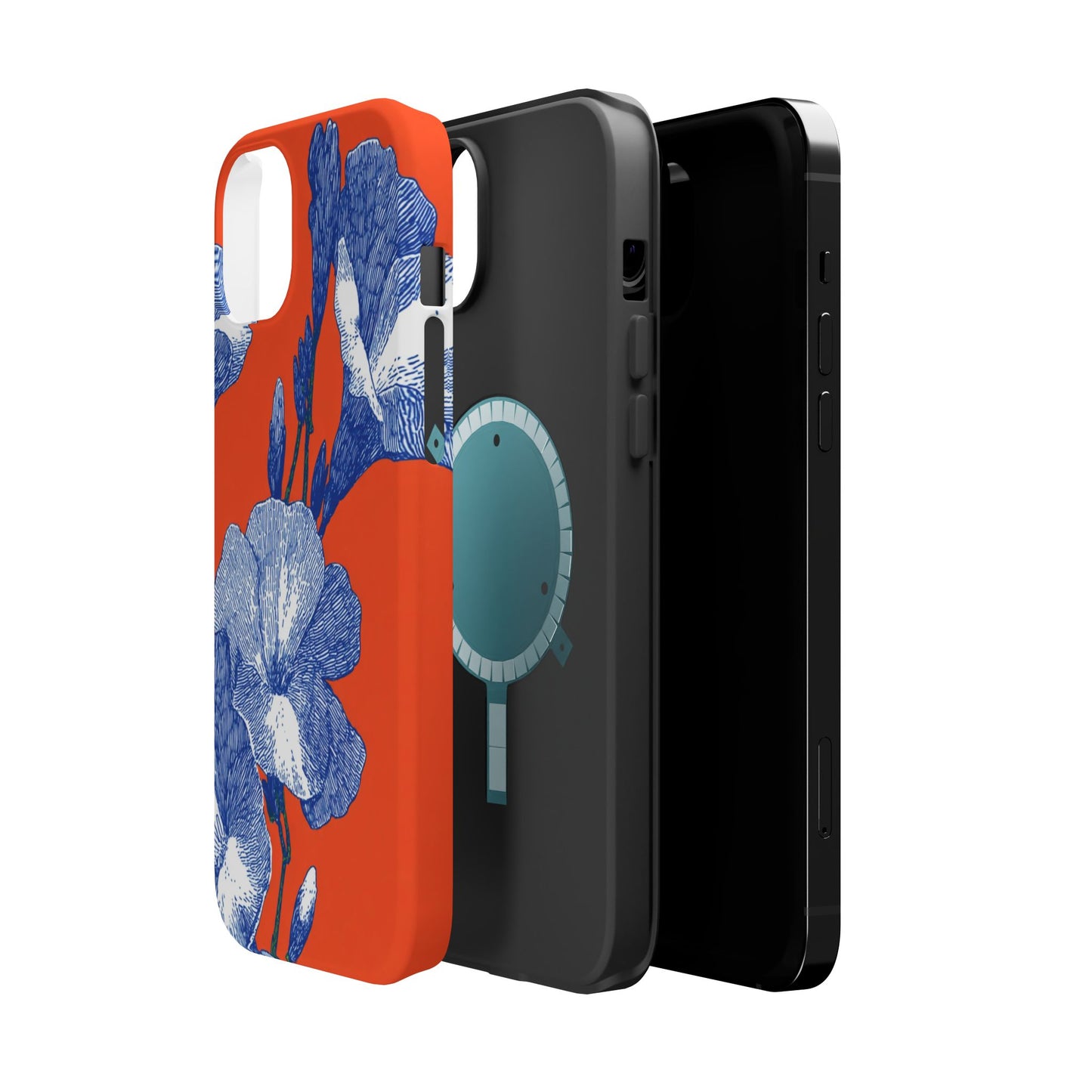 Floral Magnetic Phone Cases - Durable, Stylish, Perfect Gift, Phone Protection, Technology Accessories