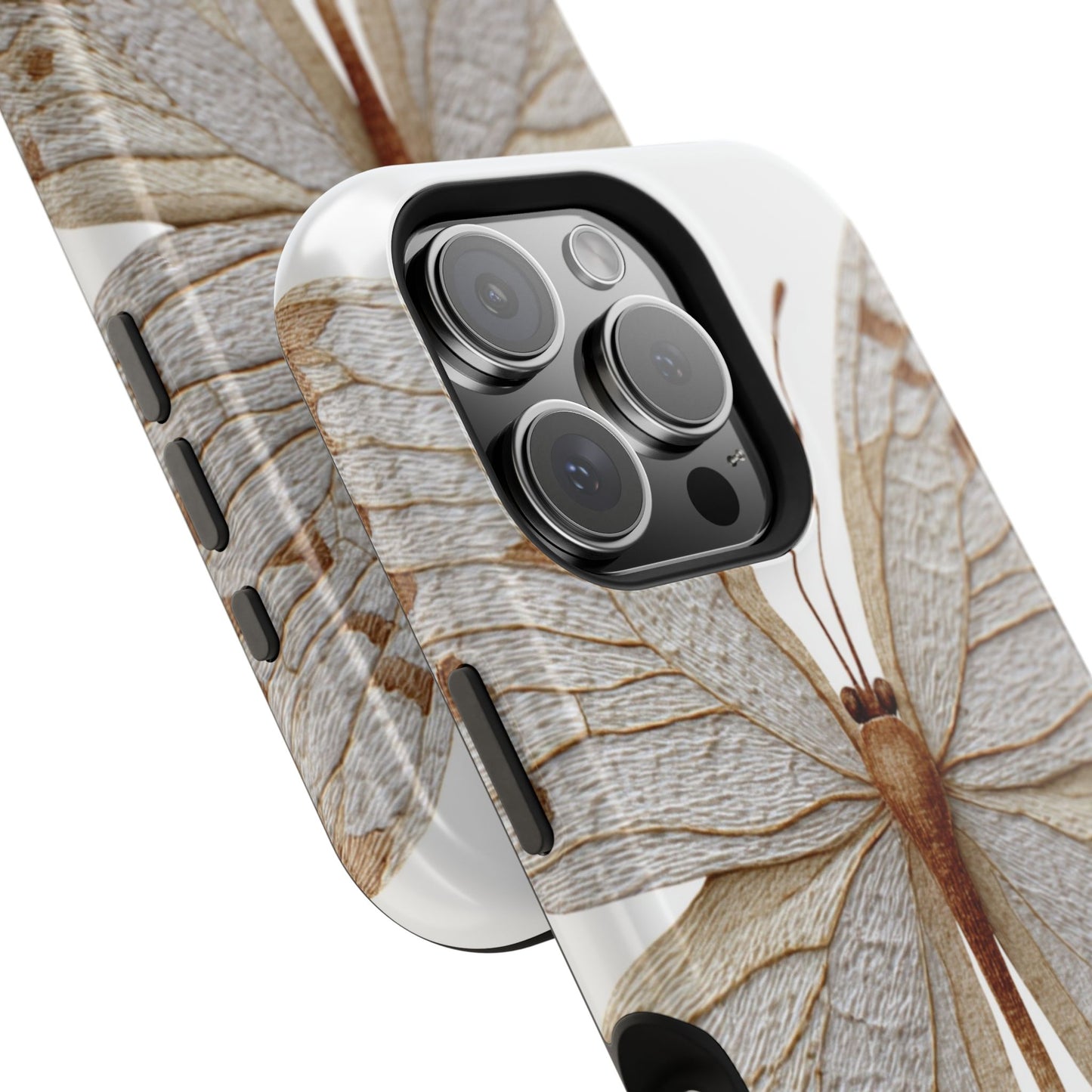 Butterfly Impact-Resistant Phone Case, Nature Lover Gift, Durable Phone Cover, Eco-Friendly Accessories, Unique Butterfly Design
