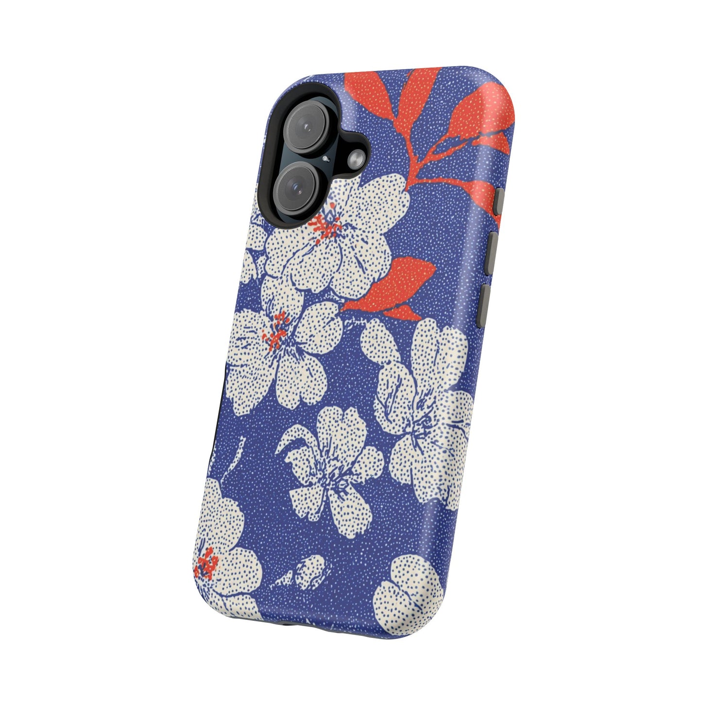 Floral Magnetic Phone Case - Durable Impact-Resistant Cover, Stylish Protection for Your Phone, Perfect Gift for Tech Lovers, Summer [...]