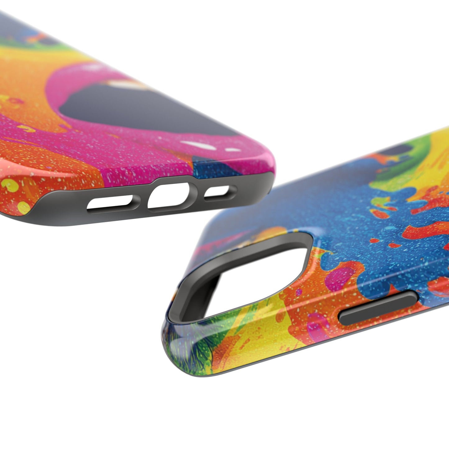 Vibrant Phone Cases with Impact Resistance, Colorful Phone Cover, Durable Mobile Case, Trendy Tech Accessories, Gift for Her