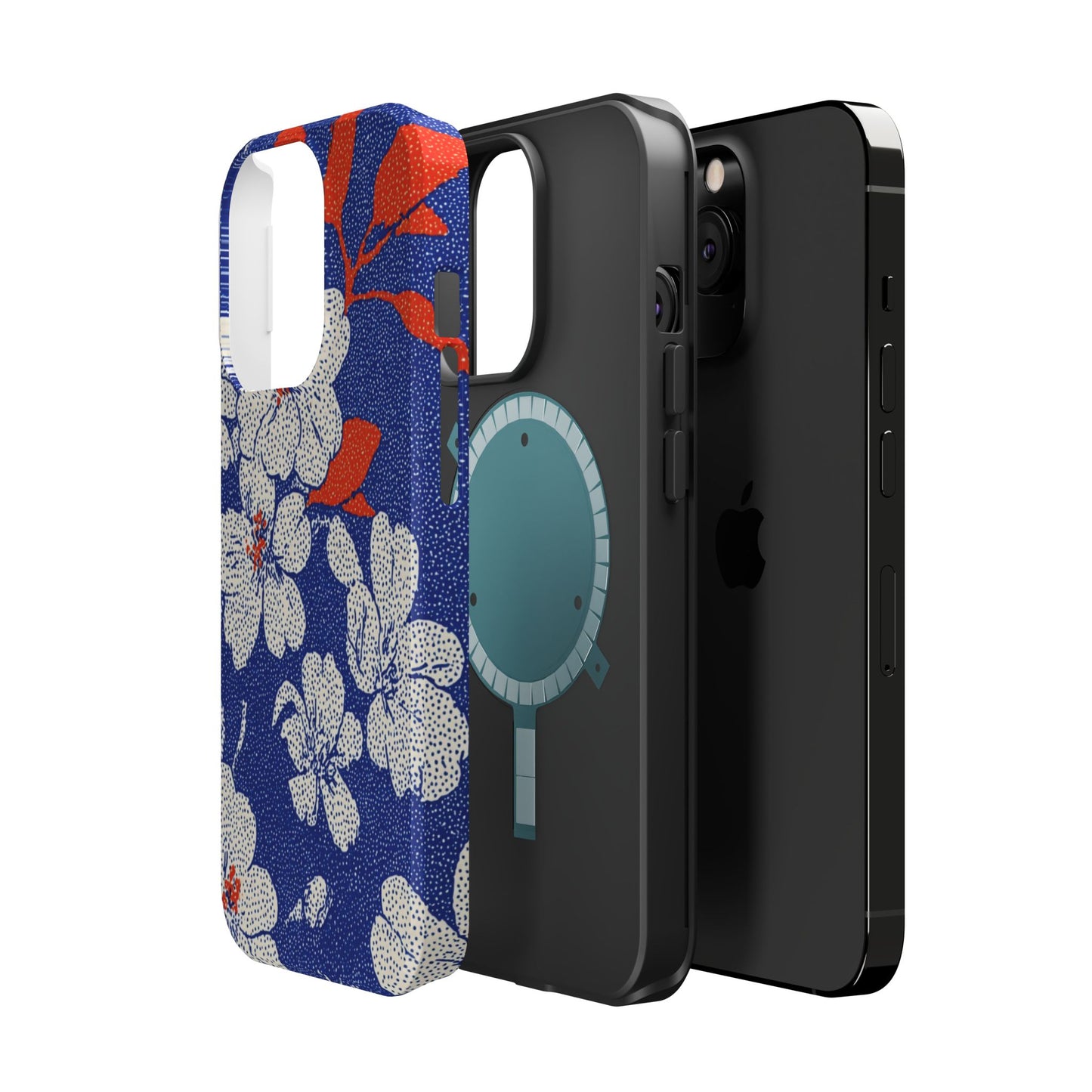 Floral Magnetic Phone Case - Durable Impact-Resistant Cover, Stylish Protection for Your Phone, Perfect Gift for Tech Lovers, Summer [...]
