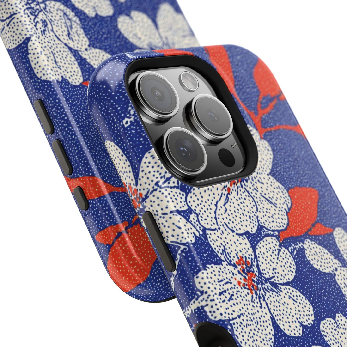 Floral Magnetic Phone Case - Durable Impact-Resistant Cover, Stylish Protection for Your Phone, Perfect Gift for Tech Lovers, Summer [...]