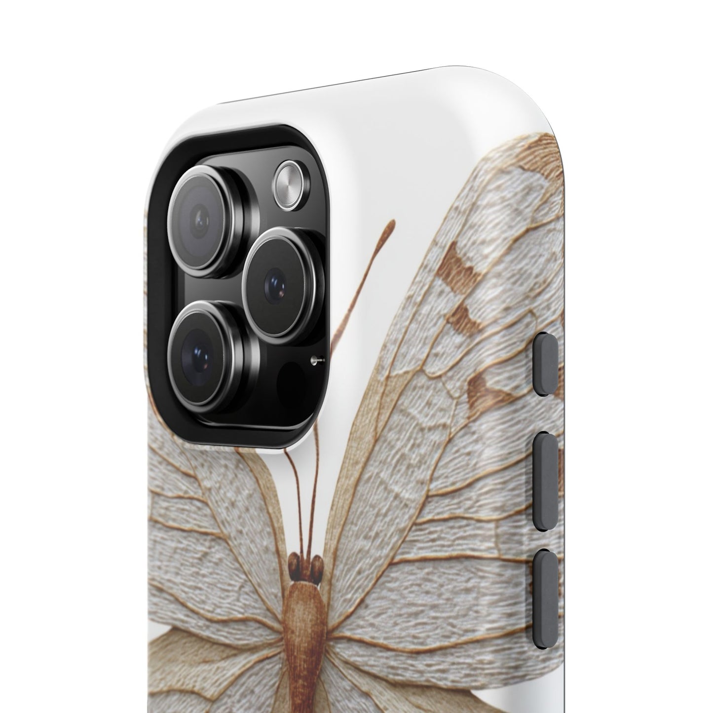 Butterfly Impact-Resistant Phone Case, Nature Lover Gift, Durable Phone Cover, Eco-Friendly Accessories, Unique Butterfly Design