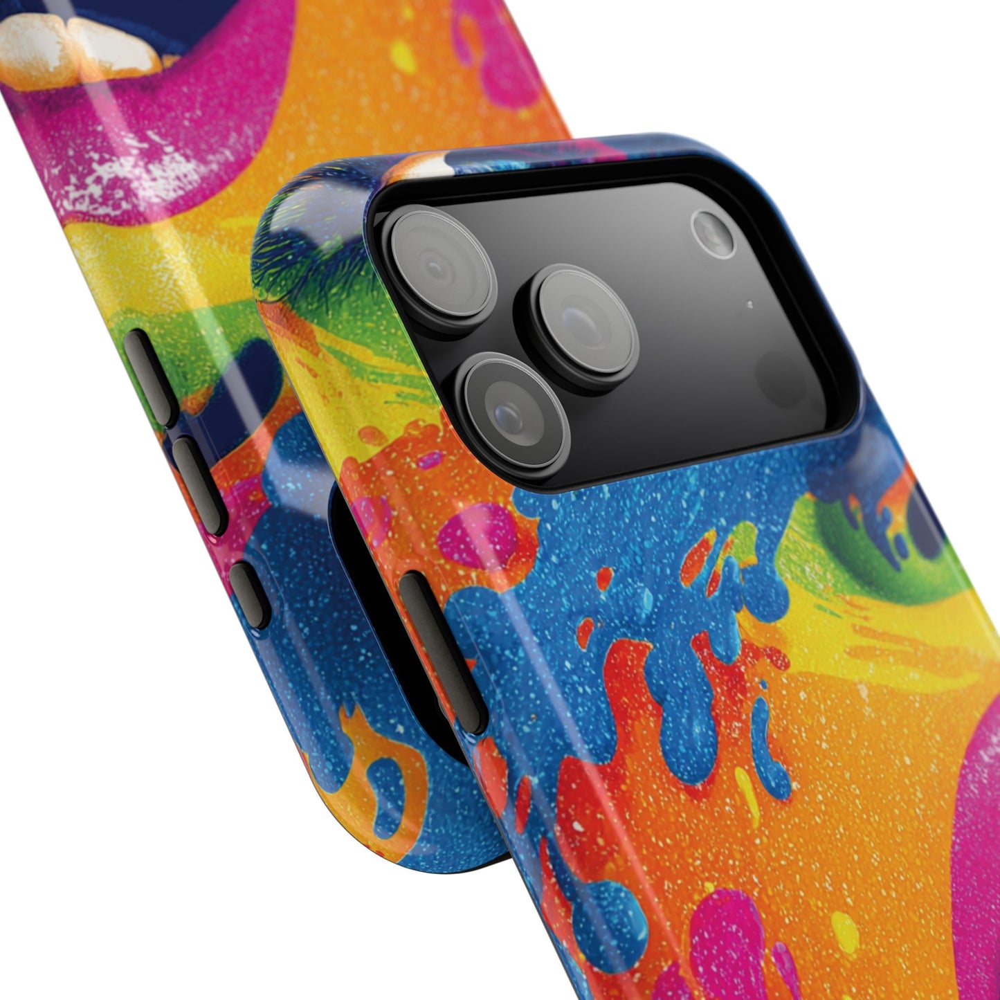 Vibrant Phone Cases with Impact Resistance, Colorful Phone Cover, Durable Mobile Case, Trendy Tech Accessories, Gift for Her