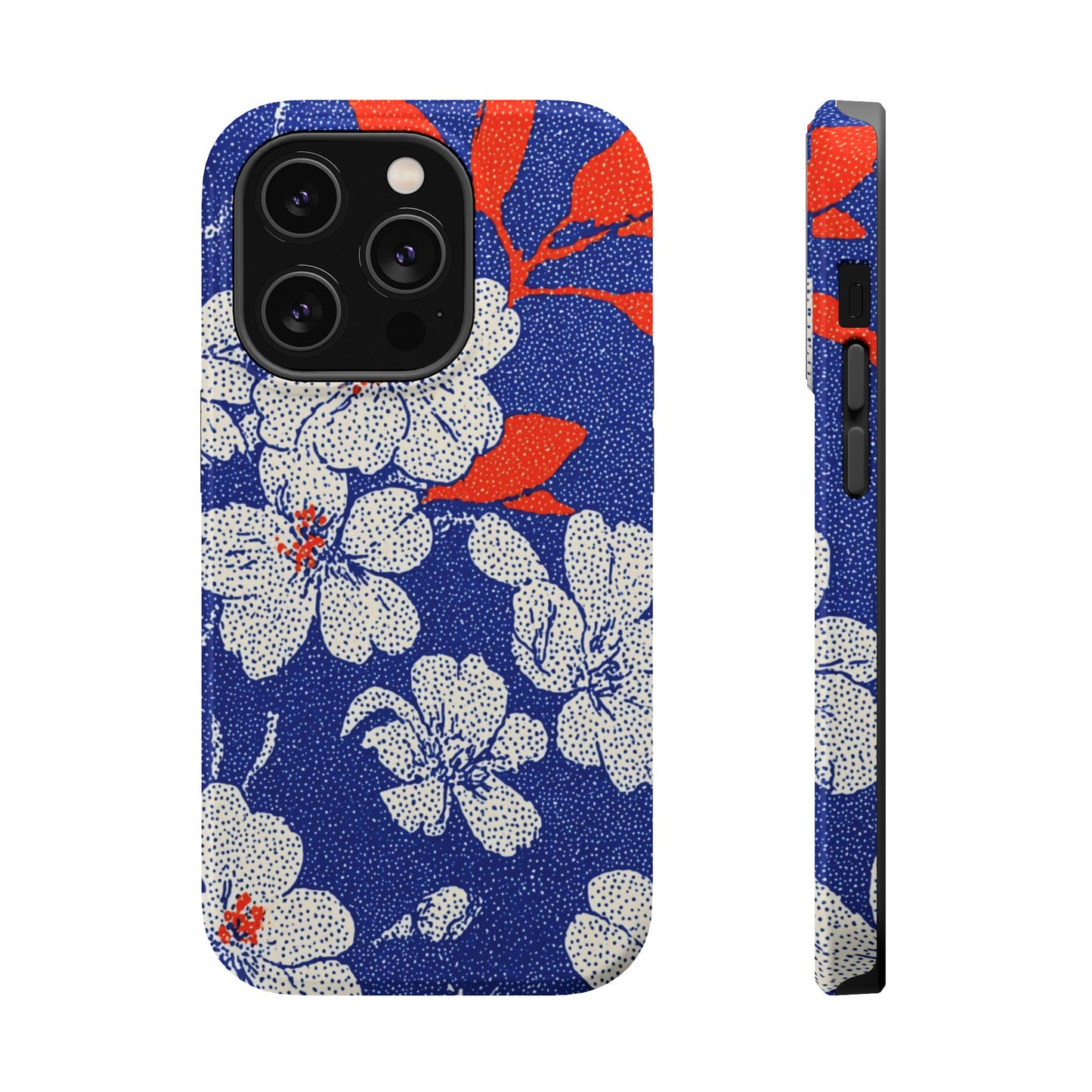 Floral Magnetic Phone Case - Durable Impact-Resistant Cover, Stylish Protection for Your Phone, Perfect Gift for Tech Lovers, Summer [...]