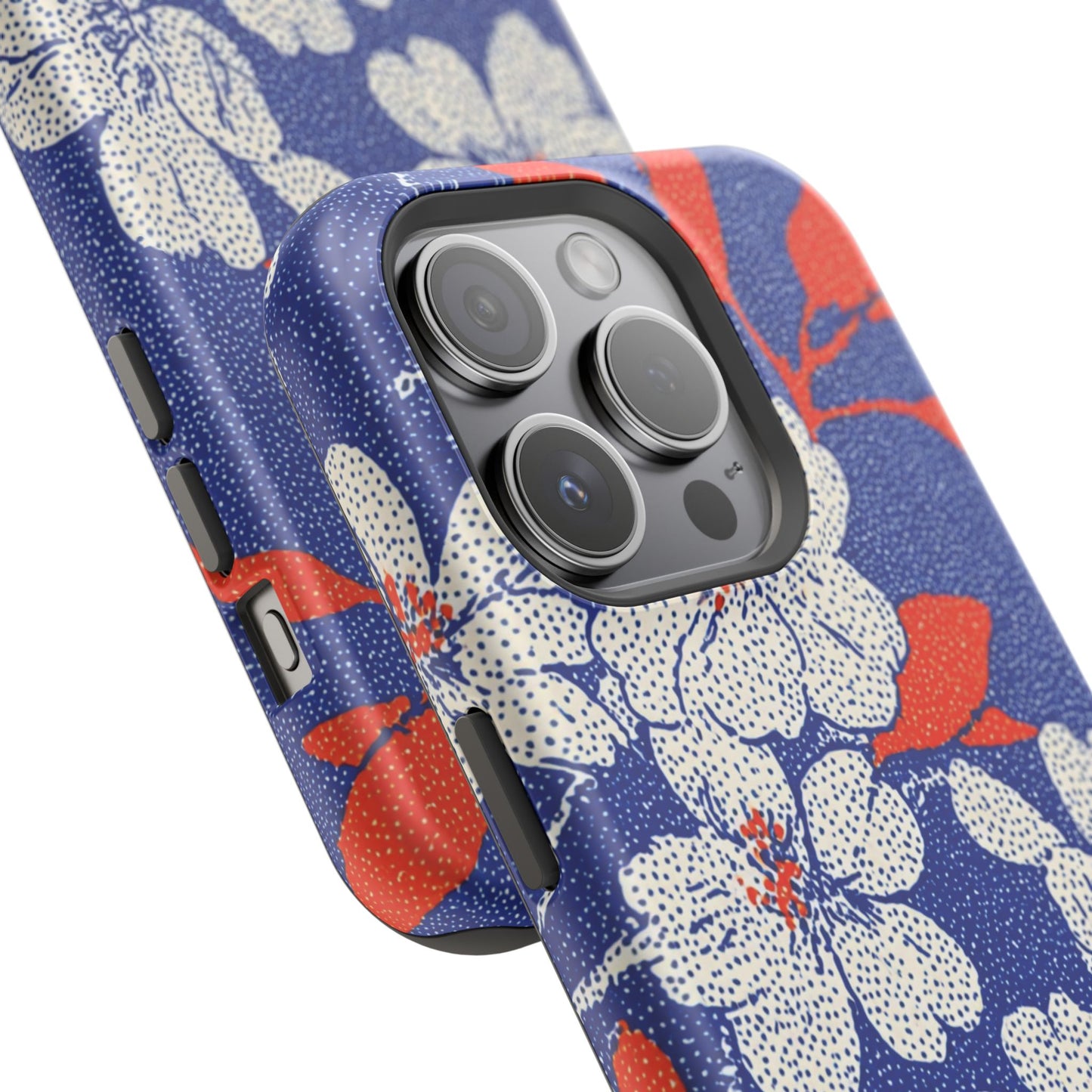 Floral Magnetic Phone Case - Durable Impact-Resistant Cover, Stylish Protection for Your Phone, Perfect Gift for Tech Lovers, Summer [...]