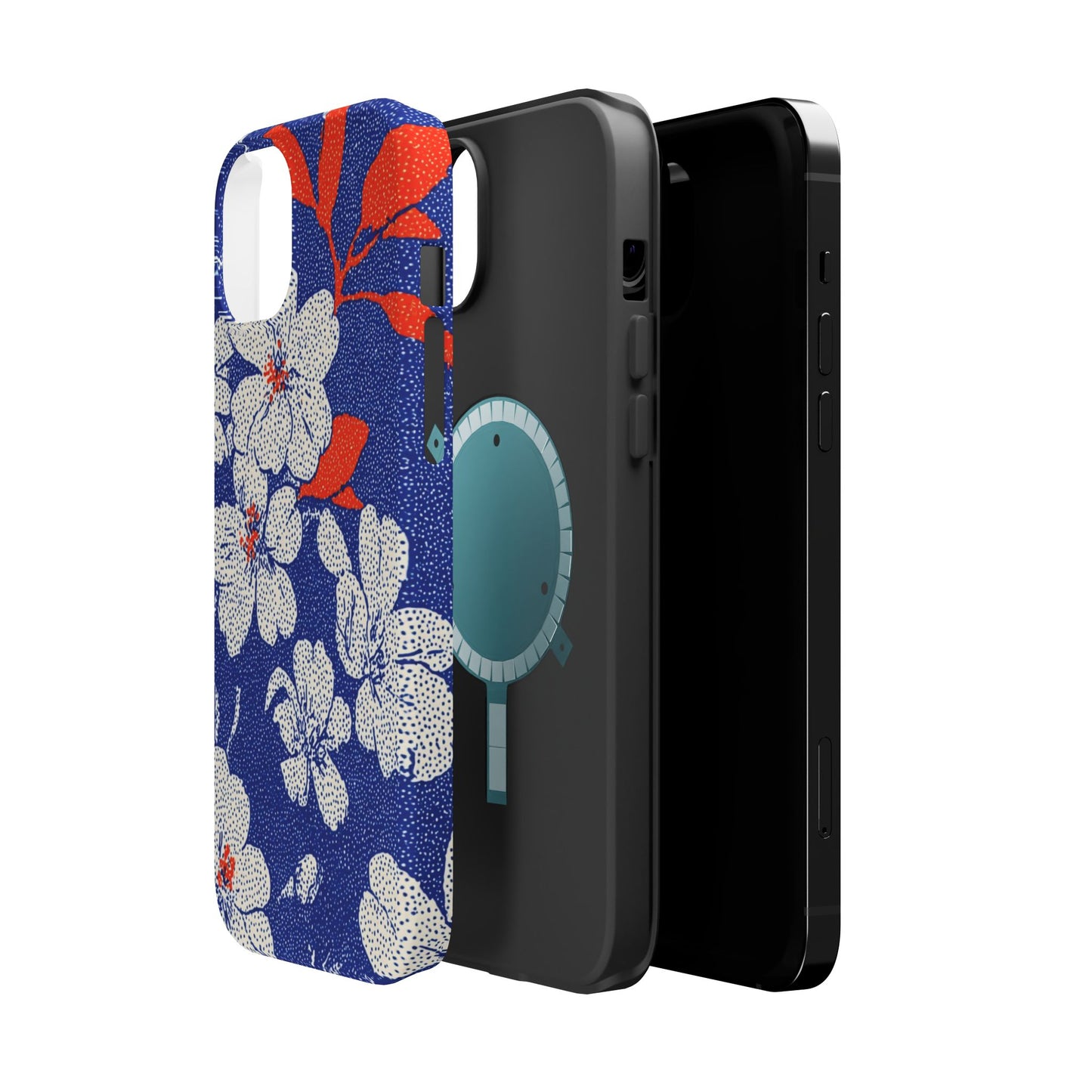 Floral Magnetic Phone Case - Durable Impact-Resistant Cover, Stylish Protection for Your Phone, Perfect Gift for Tech Lovers, Summer [...]