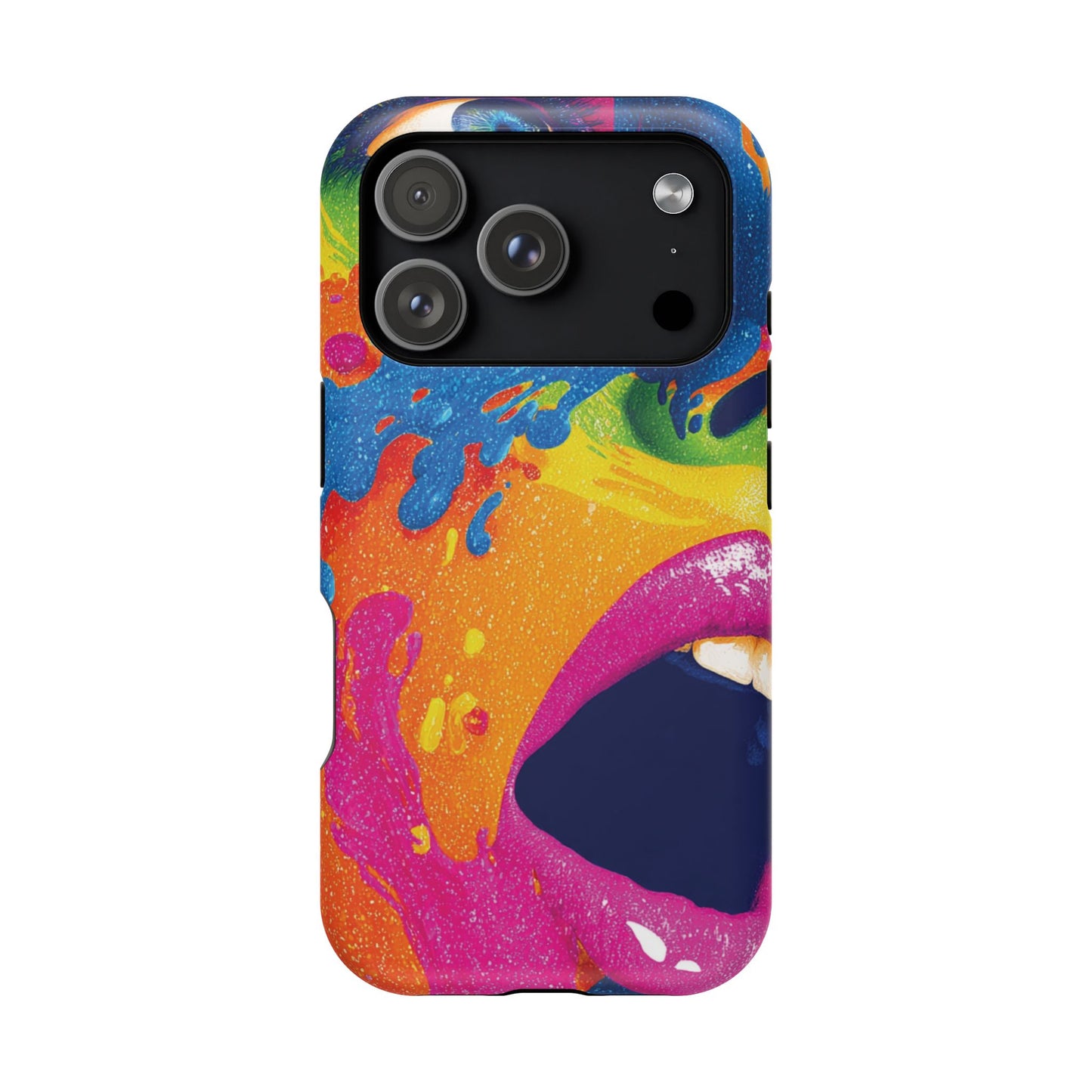 Vibrant Phone Cases with Impact Resistance, Colorful Phone Cover, Durable Mobile Case, Trendy Tech Accessories, Gift for Her