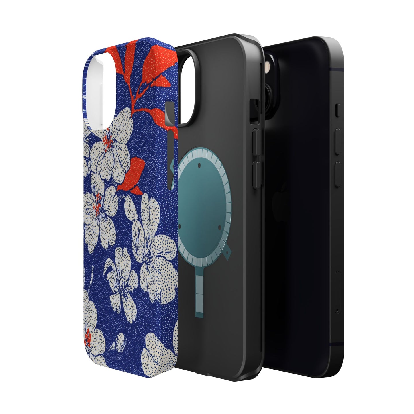 Floral Magnetic Phone Case - Durable Impact-Resistant Cover, Stylish Protection for Your Phone, Perfect Gift for Tech Lovers, Summer [...]