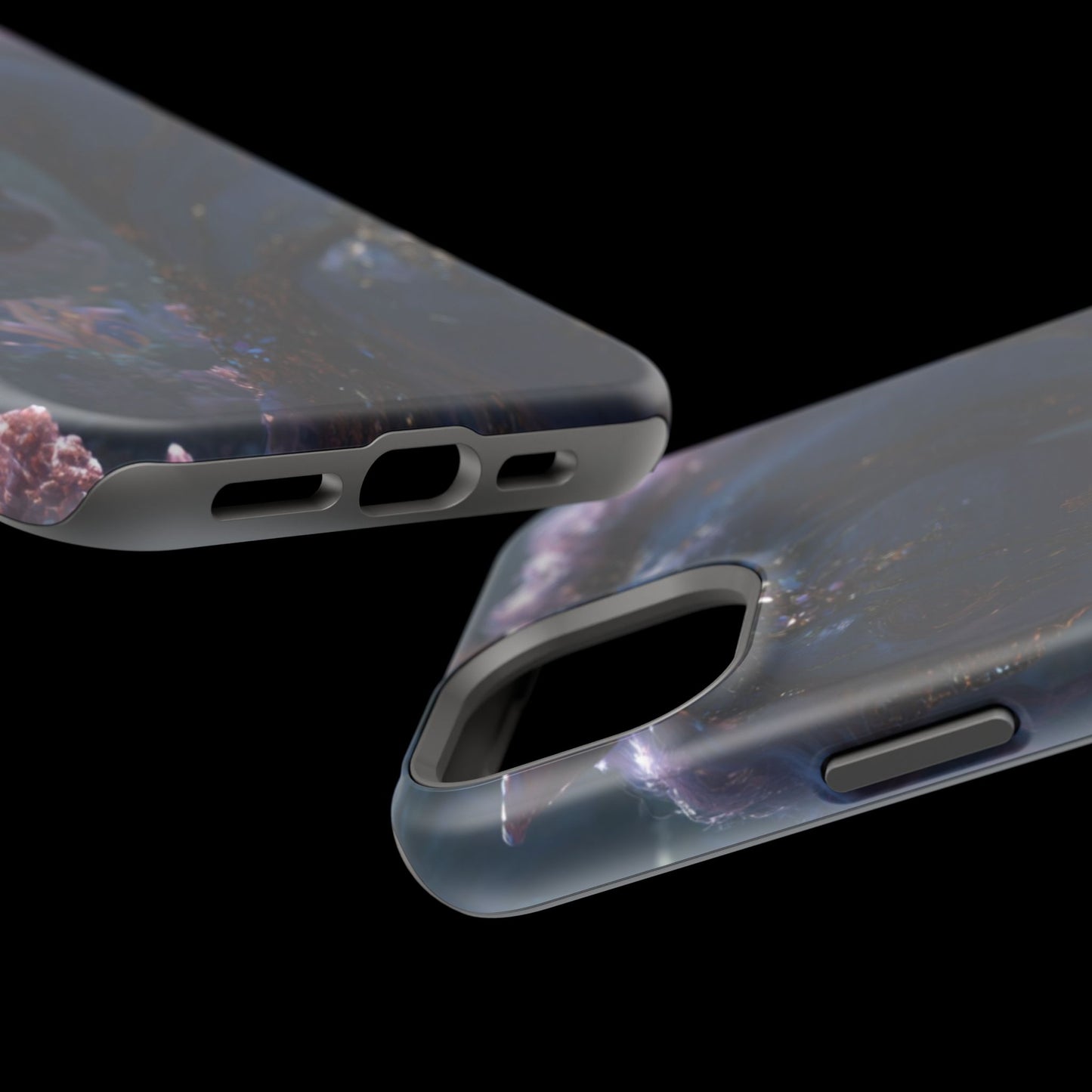 Impact-Resistant Phone Cases, Unique Phone Cases, Artistic Cases, Gift for Tech Lovers, Galaxy-Inspired Phone Accessories