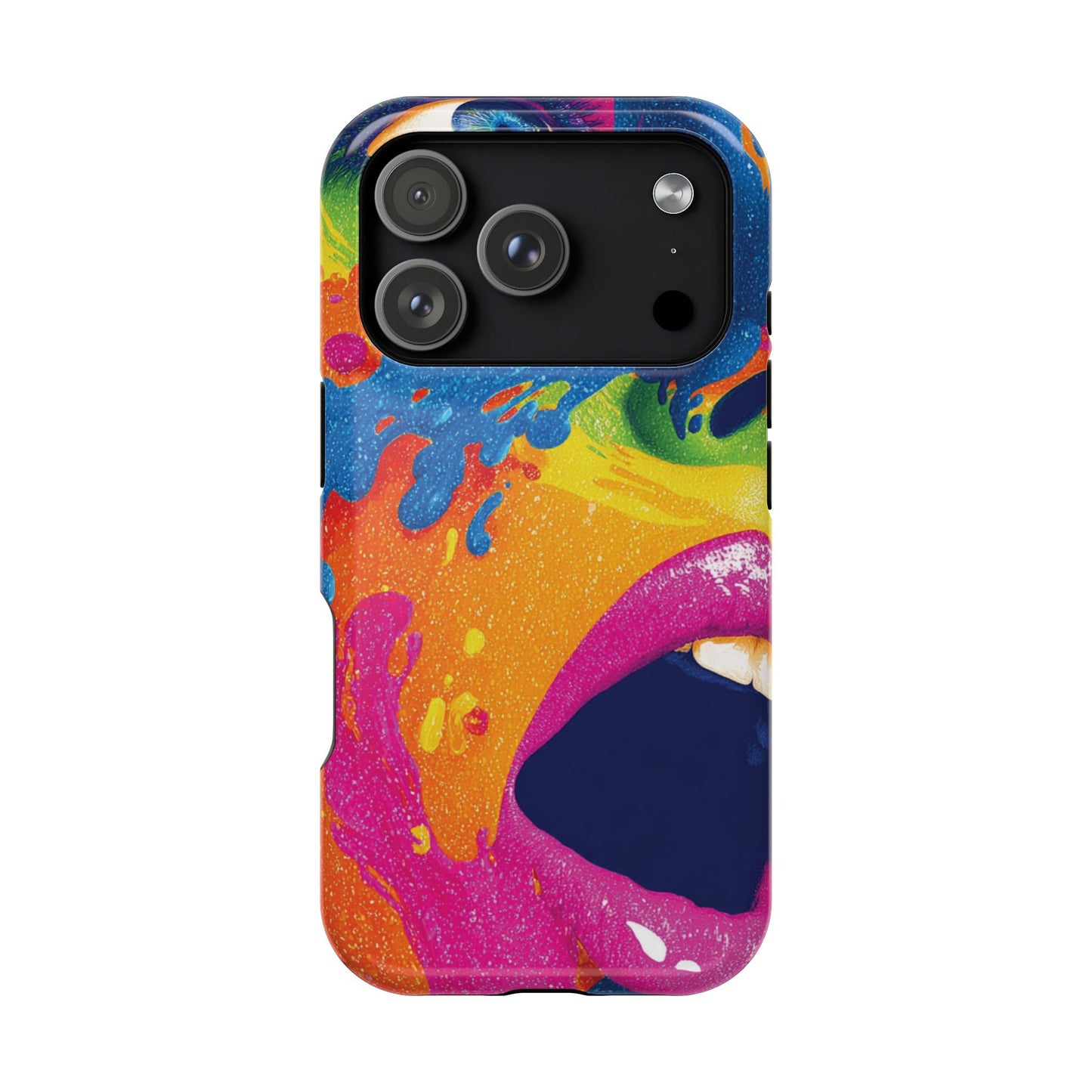 Vibrant Phone Cases with Impact Resistance, Colorful Phone Cover, Durable Mobile Case, Trendy Tech Accessories, Gift for Her