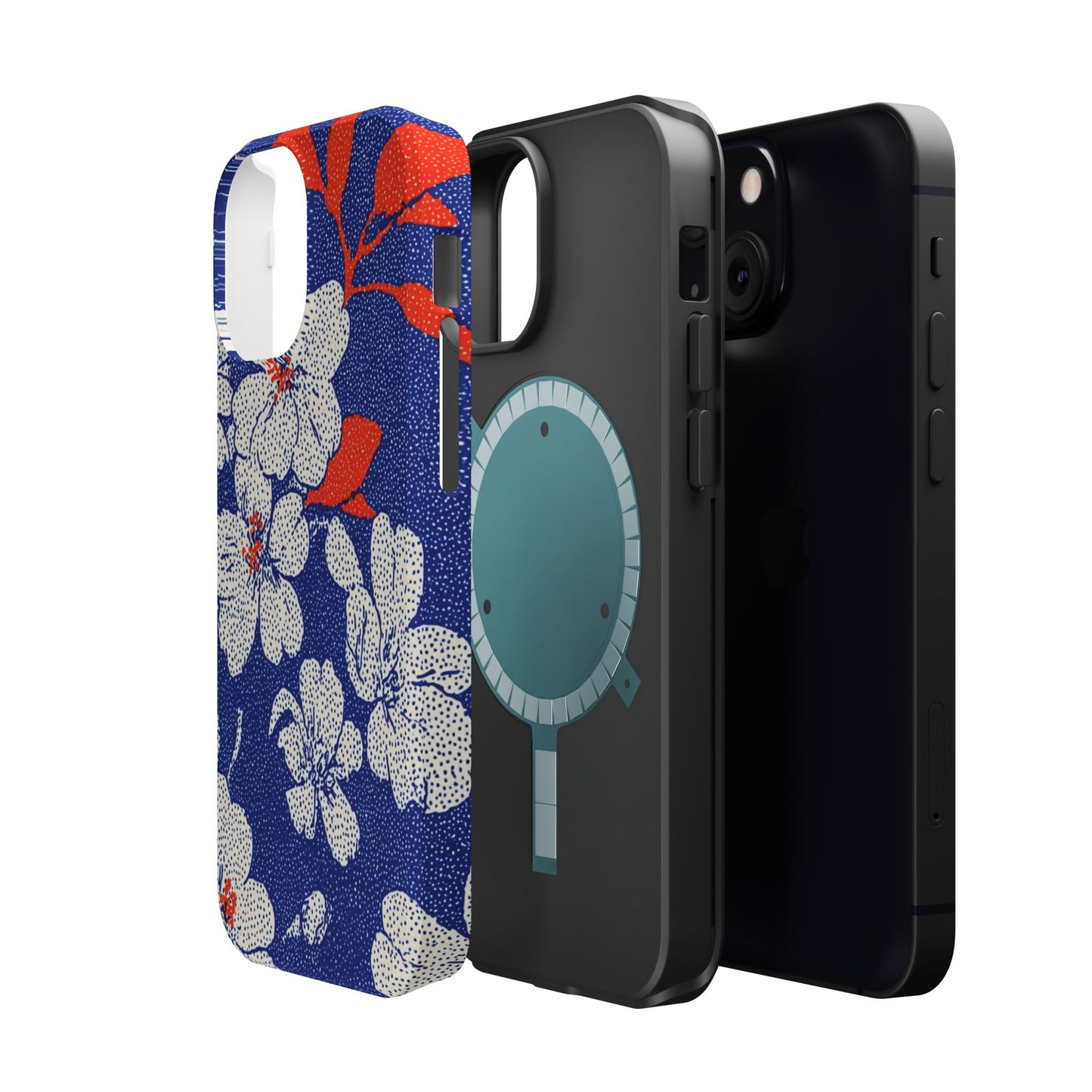 Floral Magnetic Phone Case - Durable Impact-Resistant Cover, Stylish Protection for Your Phone, Perfect Gift for Tech Lovers, Summer [...]