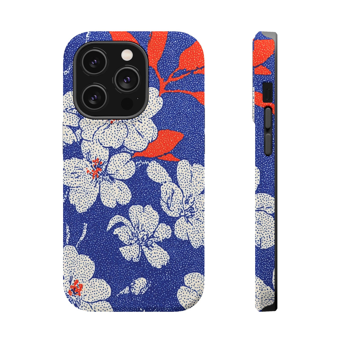 Floral Magnetic Phone Case - Durable Impact-Resistant Cover, Stylish Protection for Your Phone, Perfect Gift for Tech Lovers, Summer [...]