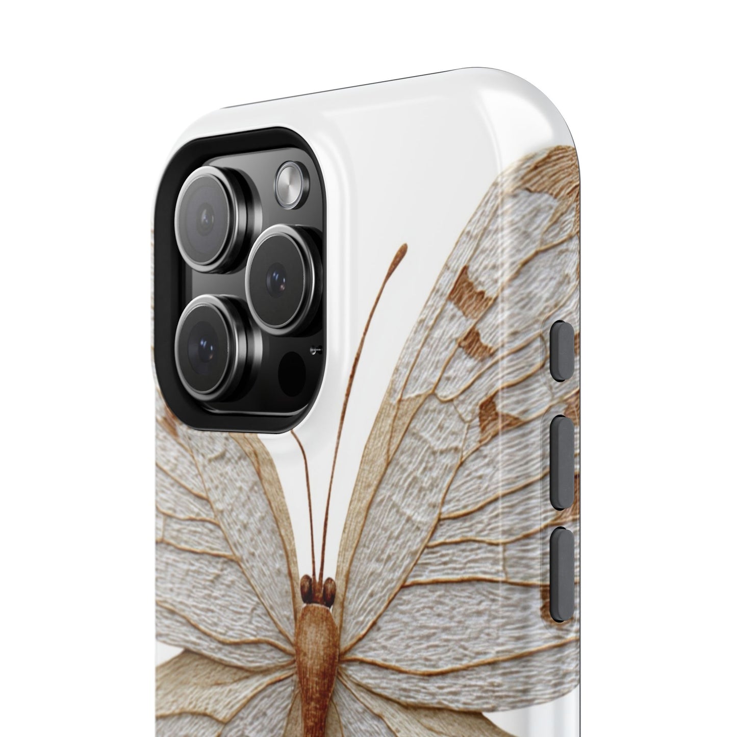 Butterfly Impact-Resistant Phone Case, Nature Lover Gift, Durable Phone Cover, Eco-Friendly Accessories, Unique Butterfly Design
