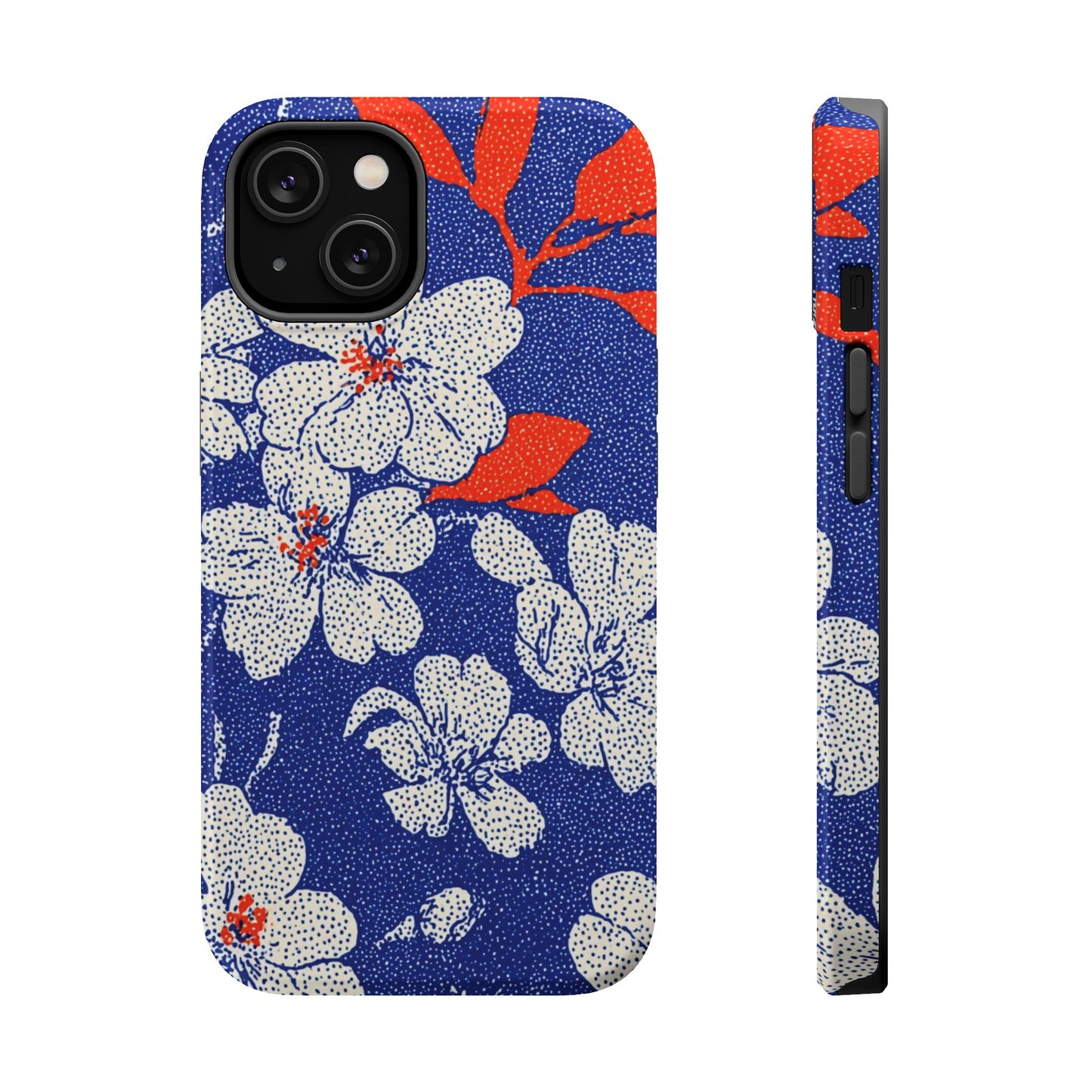 Floral Magnetic Phone Case - Durable Impact-Resistant Cover, Stylish Protection for Your Phone, Perfect Gift for Tech Lovers, Summer [...]