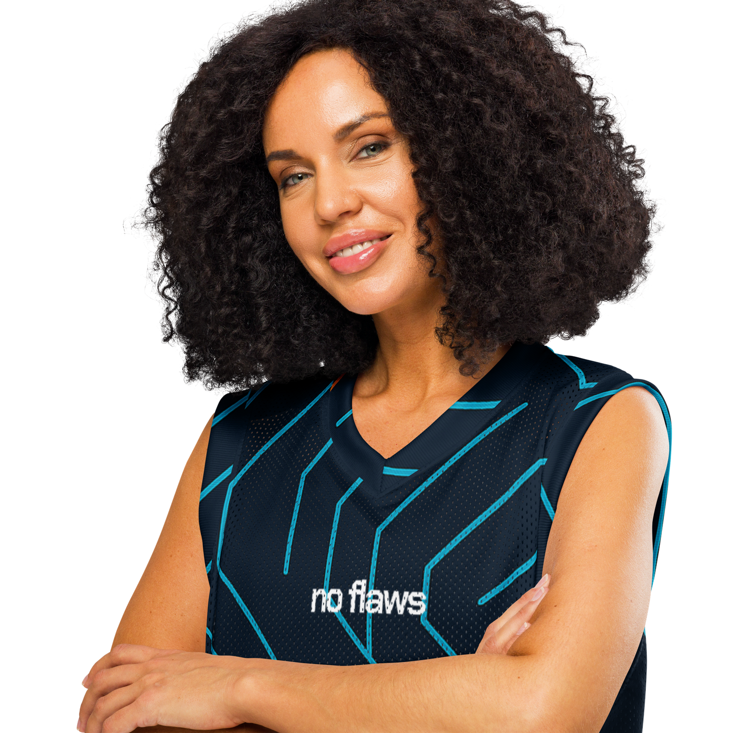 No Flaws Premium Basketball Jersey